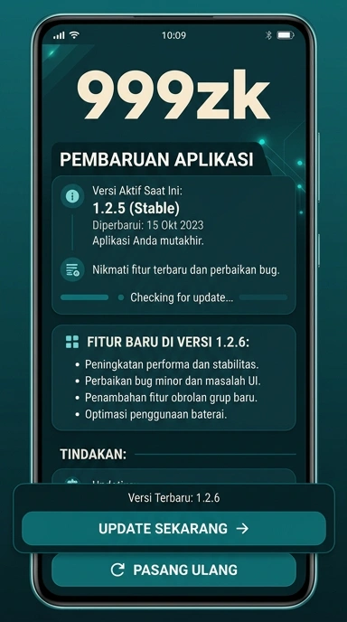 Tampilan riwayat versi 999zk